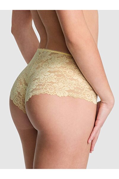 PİNK Lazer Kesim Cheeky Külot