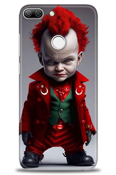 Rulet Aksesuar غطاء متوافق مع هاتف هواوي هونر 9 لايت HD مطبوع - غطاء سيليكون ...