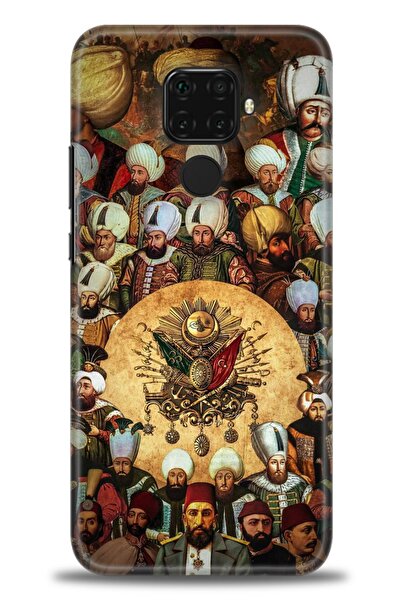 Rulet Aksesuar غطاء متوافق مع هاتف هواوي ميت 30 لايت HD مطبوع - غطاء سيليكون ...