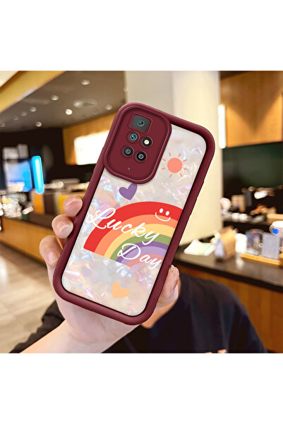 Hontinga حافظة هاتف Xiaomi Redmi 10 2022 متوافقة مع مادة السيليكون المضادة لل...