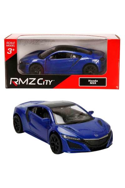 RMZ City 1:32 Uzak Doğu Serisi Die Cast Çek Bırak Model Araba - Lacivert Hond...