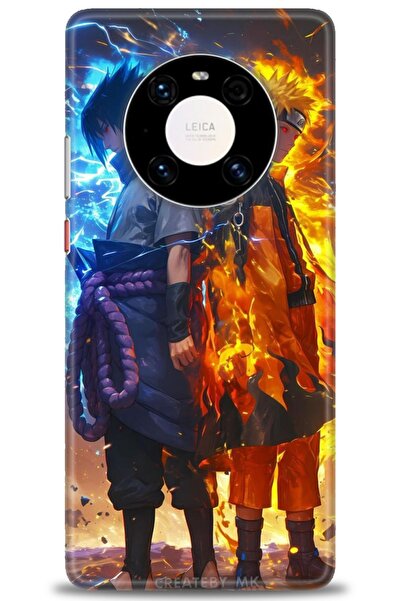 Rulet Aksesuar غطاء متوافق مع هاتف هواوي ميت 40 برو HD مطبوع - غطاء سيليكون م...