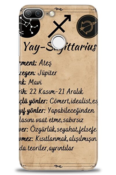 Rulet Aksesuar غطاء متوافق مع هاتف هواوي هونر 9 لايت HD مطبوع - غطاء سيليكون ...