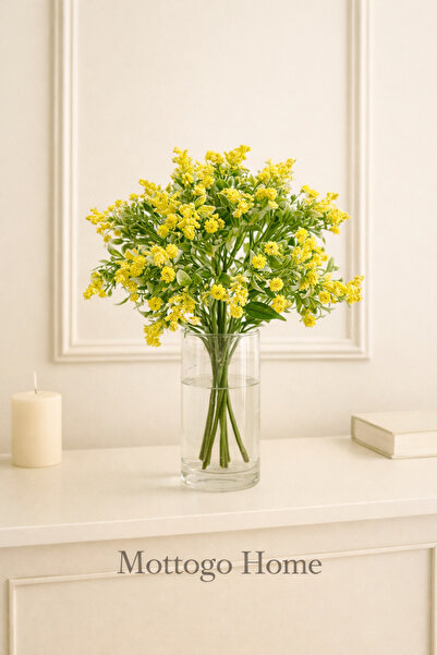 Mottogo Buchet de flori artificiale cu chipsuri decorative – Seria specială