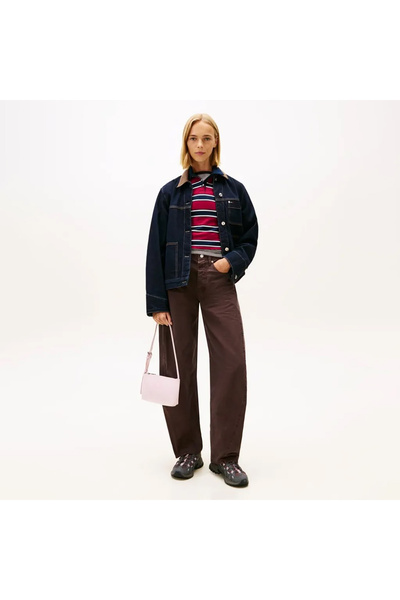 Tommy Hilfiger Women's Pink Shoulder Bag (Aw0Aw17866-Ton)