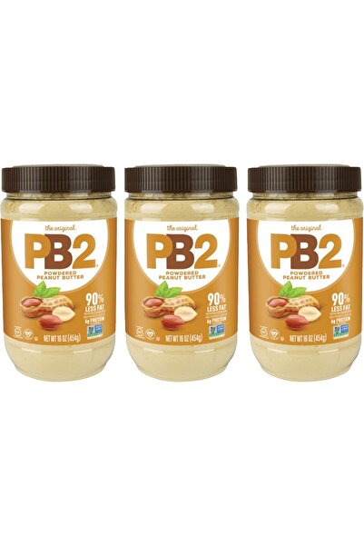PB2 Bell Plantation Peanut Butter, 16 Ounce, Pack of 3