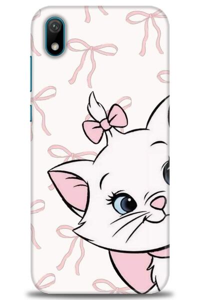 Rulet Aksesuar غطاء متوافق مع هاتف هواوي Y5 2019 HD مطبوع - غطاء سيليكون مصمم...