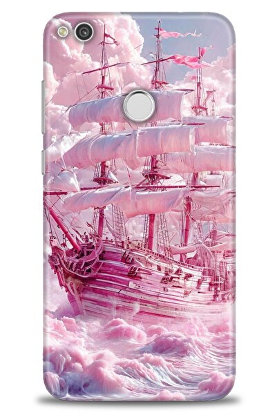 Rulet Aksesuar غطاء متوافق مع هاتف هواوي P9 لايت 2017 HD مطبوع - غطاء سيليكون...