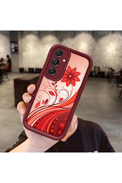 Hontinga حافظة هاتف ملونة من السيليكون متوافقة مع هاتف سامسونج جالاكسي A16 مض...