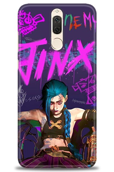 Rulet Aksesuar غطاء متوافق مع هاتف هواوي ميت 10 لايت HD مطبوع - غطاء سيليكون ...