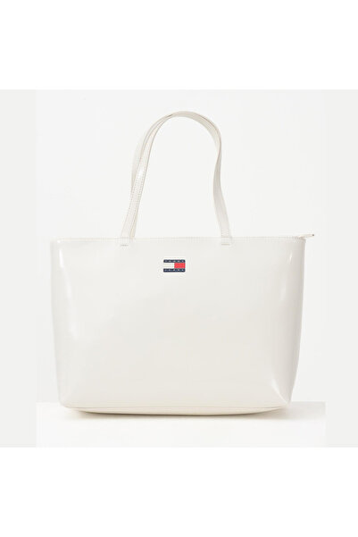 Tommy Hilfiger Women's White Shoulder Bag (Aw0Aw18069-Ybi)