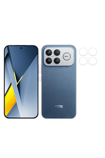 Microcase Xiaomi Poco F8 Ultra/Redmi K90 Pro Max Kamera Camı Lens Koruyucu Nano Esnek Film-AL3400