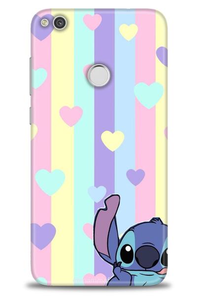 Rulet Aksesuar حافظة متوافقة مع هاتف هواوي P9 لايت 2017 HD مطبوع + واقي شاشة ...