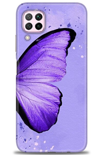 Rulet Aksesuar غطاء متوافق مع هاتف هواوي P40 لايت HD مطبوع - غطاء سيليكون بتص...