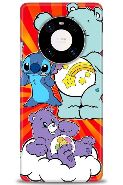 Rulet Aksesuar غطاء متوافق مع هاتف هواوي ميت 40 برو HD مطبوع - غطاء سيليكون م...