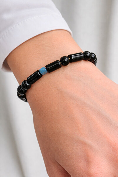 ÇELİKSİLVERTAKI سوار من الحجر الطبيعي من نوع الهيماتيت أونيكس