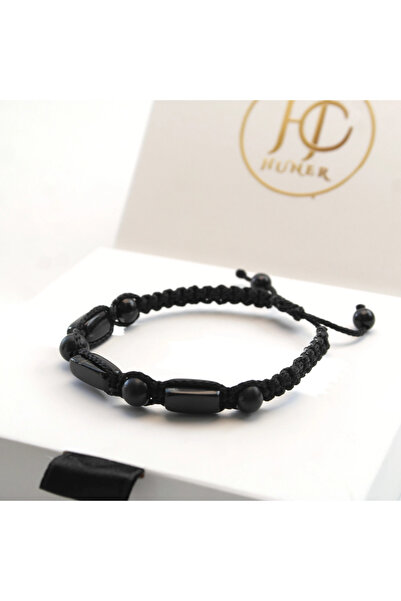 HÜNERTAŞ Taç Oltu Bracelet (Adjustable)