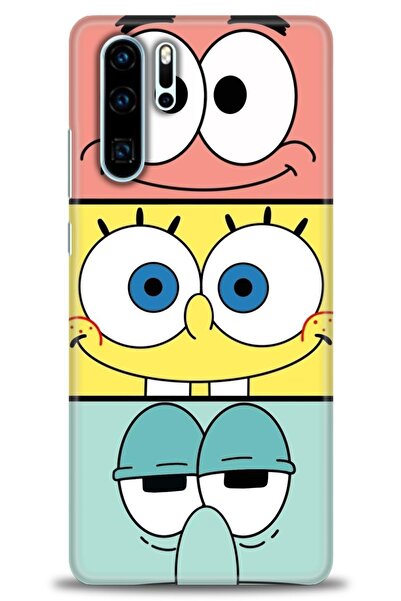 Rulet Aksesuar غطاء متوافق مع هاتف هواوي P30 Pro HD مطبوع - غطاء سيليكون بتصم...