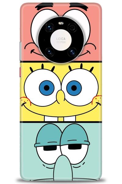 Rulet Aksesuar غطاء متوافق مع هاتف هواوي ميت 40 برو HD مطبوع - غطاء سيليكون م...