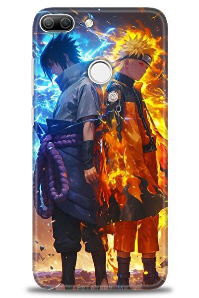 Rulet Aksesuar غطاء متوافق مع هاتف هواوي هونر 9 لايت HD مطبوع - غطاء سيليكون ...