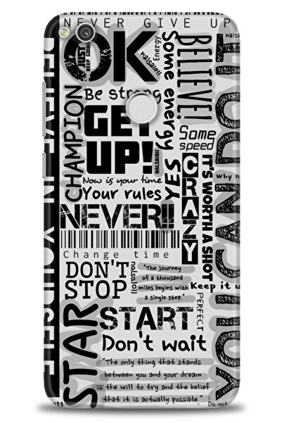 Rulet Aksesuar حافظة متوافقة مع هاتف هواوي P9 لايت 2017 HD مطبوع + واقي شاشة ...