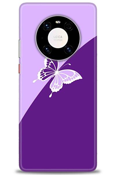 Rulet Aksesuar غطاء متوافق مع هاتف هواوي ميت 40 برو HD مطبوع - غطاء سيليكون م...