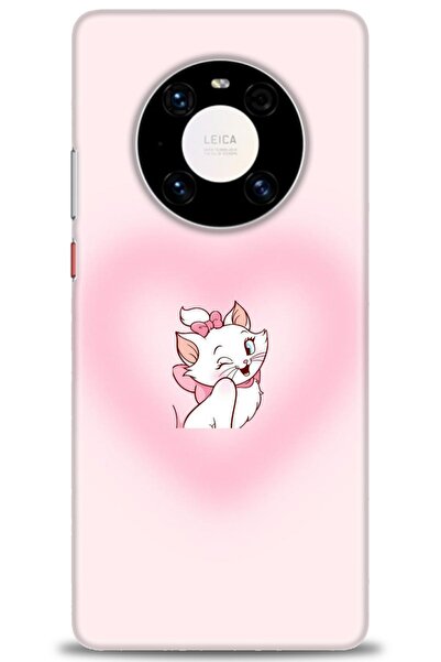 Rulet Aksesuar غطاء متوافق مع هاتف هواوي ميت 40 برو HD مطبوع - غطاء سيليكون م...