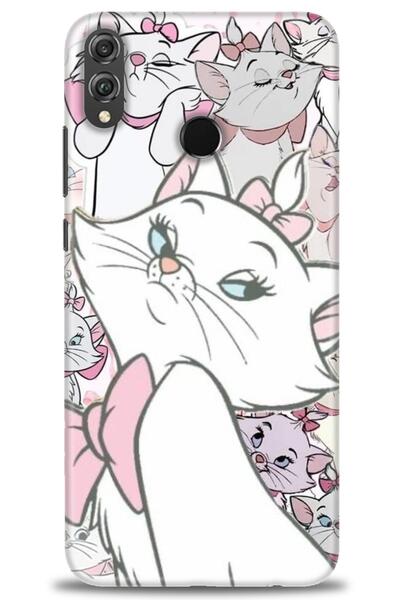 Rulet Aksesuar غطاء متوافق مع هاتف هواوي هونر 8X HD مطبوع - غطاء سيليكون بتصم...