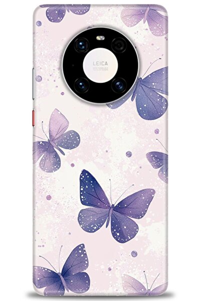 Rulet Aksesuar غطاء متوافق مع هاتف هواوي ميت 40 برو HD مطبوع - غطاء سيليكون م...