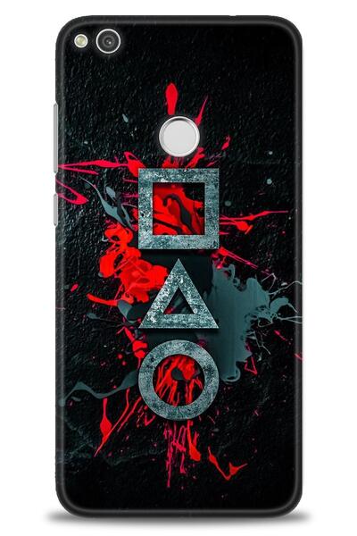 Rulet Aksesuar غطاء متوافق مع هاتف هواوي P9 لايت 2017 HD مطبوع - غطاء سيليكون...