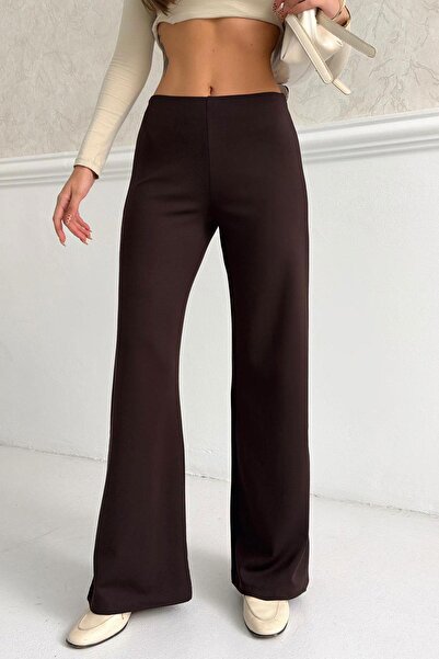 Mine Tan Butik Palazzo Paça Steel Pants - Brown