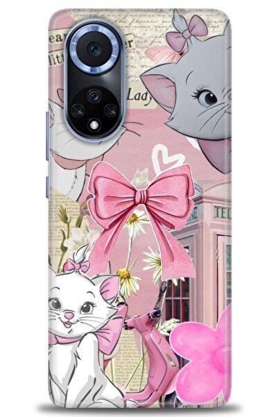 Rulet Aksesuar غطاء متوافق مع هاتف هواوي هونر مطبوع HD مطبوع + واقي شاشة سيرا...