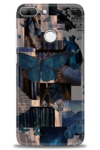 Rulet Aksesuar Huawei Honor 9 Lite Uyumlu Kılıf HD Baskılı Kapak - Tasarım Si...