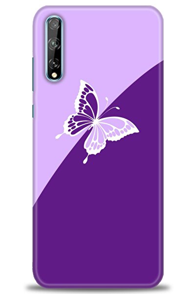 Rulet Aksesuar غطاء متوافق مع هاتف هواوي P Smart S HD مطبوع - غطاء سيليكون مص...