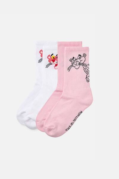 Dagi Geantă tote pentru femei, roz deschis, cu pantera