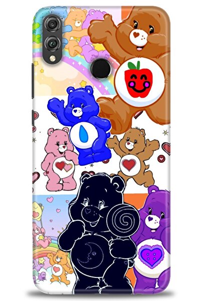 Rulet Aksesuar غطاء متوافق مع هاتف هواوي هونر 8X HD مطبوع - غطاء سيليكون مصمم...