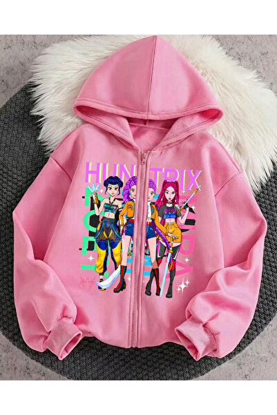 Touz Moda Young Kpop Demon Hunters 3-Thread Thick Sweet Cardigan