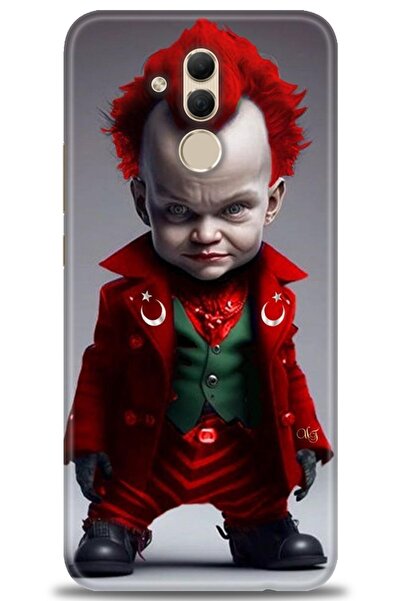 Rulet Aksesuar غطاء متوافق مع هاتف هواوي ميت 20 لايت HD مطبوع - غطاء سيليكون ...