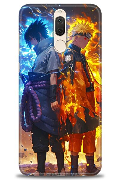 Rulet Aksesuar غطاء متوافق مع هاتف هواوي ميت 10 لايت HD مطبوع - غطاء سيليكون ...