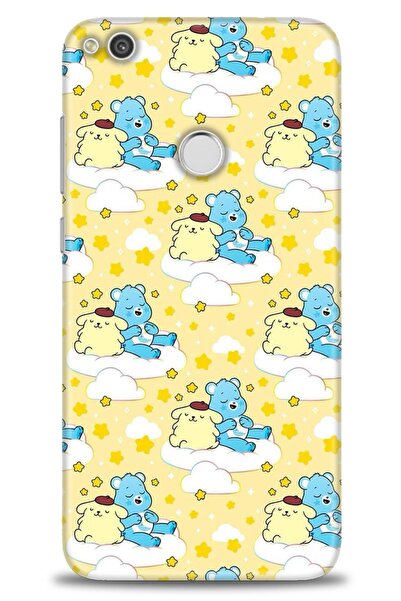 Rulet Aksesuar غطاء متوافق مع هاتف هواوي P9 لايت 2017 HD مطبوع - غطاء سيليكون...