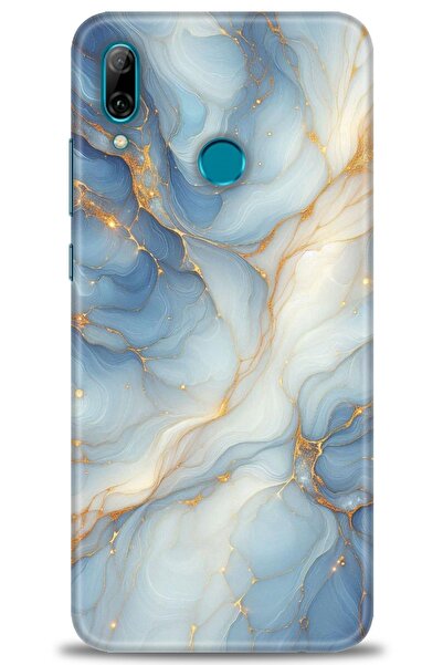 Rulet Aksesuar غطاء متوافق مع هاتف هواوي بي سمارت 2019 HD مطبوع - غطاء سيليكو...