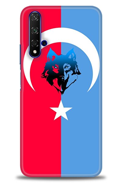 Rulet Aksesuar غطاء متوافق مع هاتف هواوي هونر مطبوع HD مطبوع + واقي شاشة سيرا...