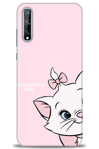 Rulet Aksesuar غطاء متوافق مع هاتف هواوي P Smart S HD مطبوع - غطاء سيليكون بت...