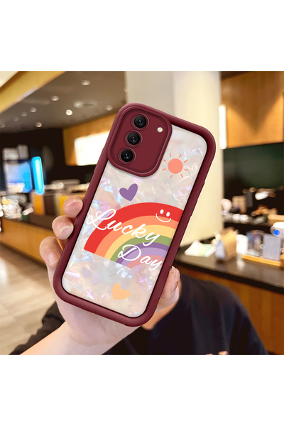 Hontinga حافظة هاتف من السيليكون متوافقة مع هاتف سامسونج جالاكسي S21 Fe 5G، م...