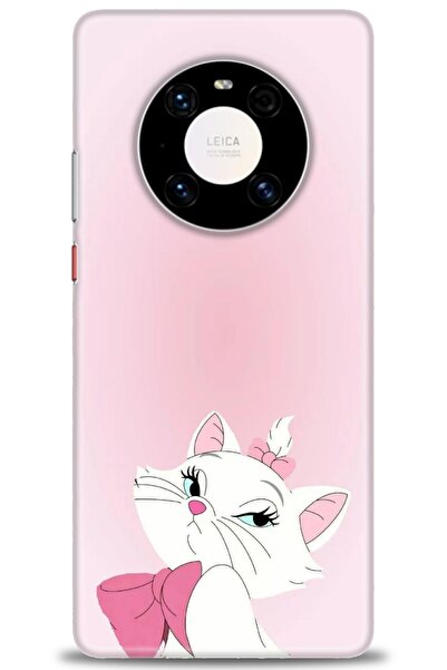 Rulet Aksesuar غطاء متوافق مع هاتف هواوي ميت 40 برو HD مطبوع - غطاء سيليكون م...