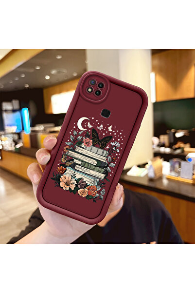 Hontinga حافظة هاتف ملونة من مادة السيليكون المتوافقة مع هاتف Xiaomi Redmi 9C...