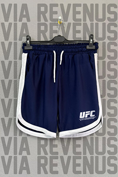 Vordevia UFC Ulti Baskılı Biye Detaylı Jarse Spor Antrenman Şortu