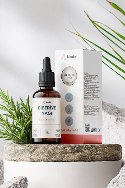 Nadir Kimya Biberiye Yağı 10 ml – %100 Doğal – Uçucu (Esansiyel) Yağ – Cilt &...