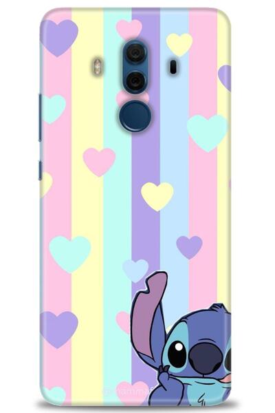 Rulet Aksesuar غطاء متوافق مع هاتف هواوي ميت 10 برو HD مطبوع - غطاء سيليكون م...