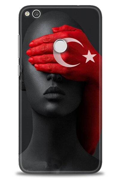 Rulet Aksesuar حافظة متوافقة مع هاتف هواوي P9 لايت 2017 HD مطبوع + واقي شاشة ...